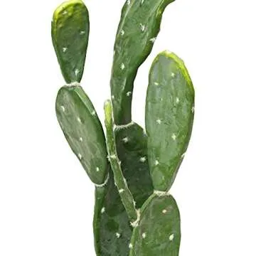 Artificial Prickly Pear Cactus Plant | 30" Tall Home Decor