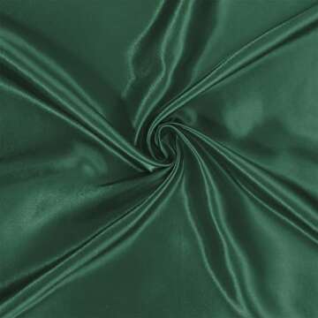 American Trends Women Silk Feeling Scarf Satin Head Scarves Vintage Square Satin Scarf Wrap Neck Scarf Lightweight Silk Like Bandana Army Green