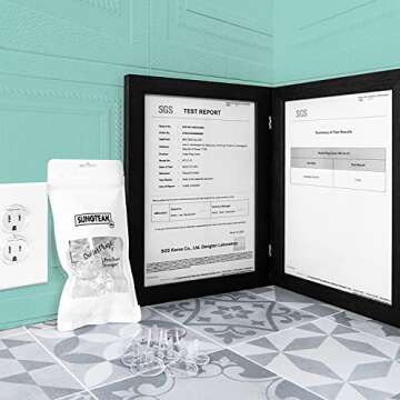 SUNGTEAK Premium Outlet Plugs Covers Childproof - Baby Safety Clear Products