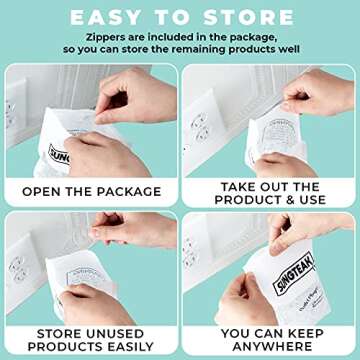 SUNGTEAK Premium Childproof Outlet Plug Covers - 36 Pack