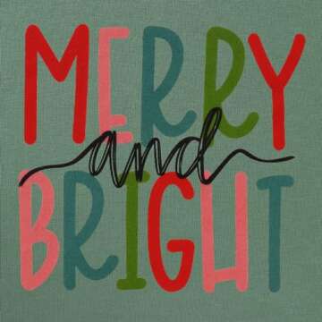 IZYJOY Christmas Sweatshirt for Women Merry and Bright Graphic Oversized Pullover Crewneck Long Sleeve Holiday Sweatshirt Top(Green,L)