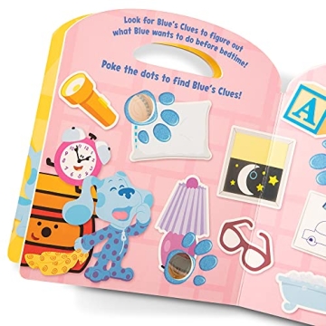 Melissa & Doug Blue's Clues & You! Children's Book - Poke-A-Dot: Shapes with Blue - FSC Certified
