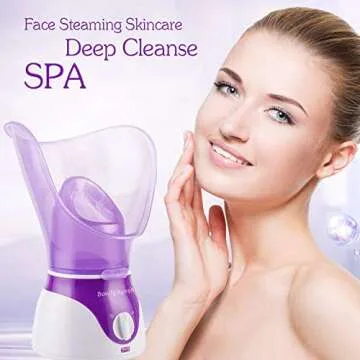 Face Steamer, Beauty Nymph Spa Home Facial Steamer for Rejuvenation and Hydration