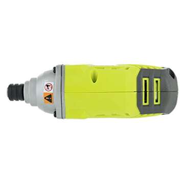 Ryobi P235 1/4 Inch One+ 18 Volt Lithium Ion Impact Driver with 1,600 Pounds of Torque (Battery Not Included, Power Tool Only)