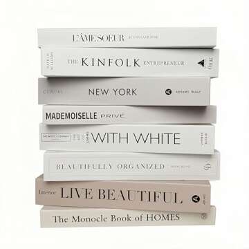 8 Pack Decorative Books, Ediactcyl Decoration Faux Books for Hardcover Home Decor | Fake Book Stacks...