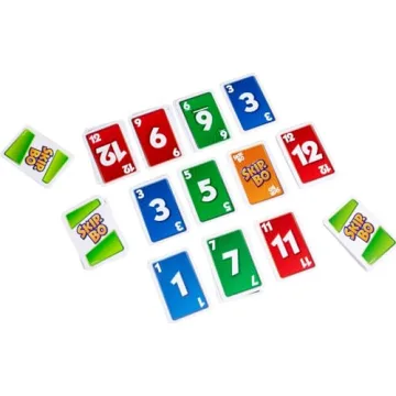 Mattel Games Skip-Bo Card Game for Family Fun and Travel