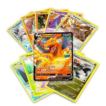 50+ Pokemon Cards Collection with 5 Holo Cards Guaranteed