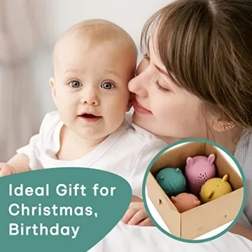 AULEGE Silicone Bath Toys, Safe & Fun for Kids