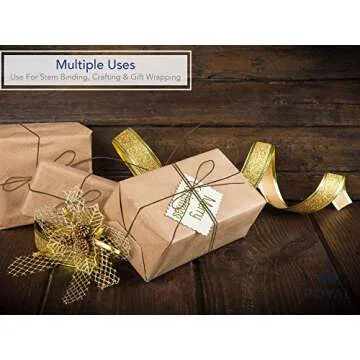 Durable Royal Imports Bind Wire for Floral Crafts and DIY