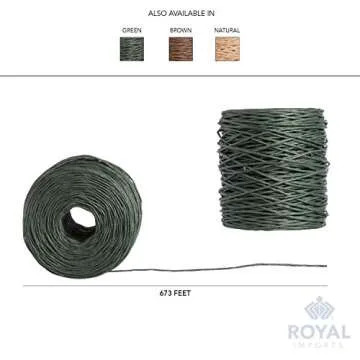 Durable Royal Imports Bind Wire for Floral Crafts and DIY