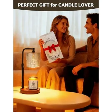 Elegant Candle Warmer Lamp with Timer for Safe Use