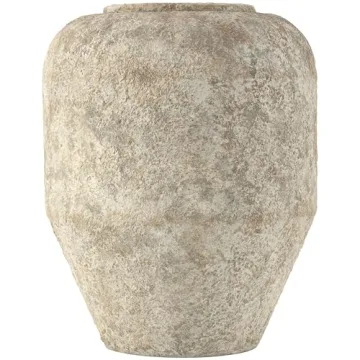 Deco 79 Rustic Metal Decorative Vase for Home Decoration