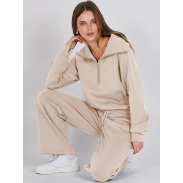 Oversized 2 Piece Sweatsuit Set for Women