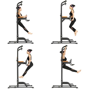 Kicode Adjustable Power Tower for Home Strength Training