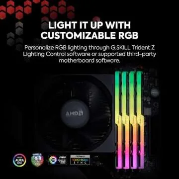 G.Skill Trident Z Neo Series (Intel XMP) DDR4 RAM 32GB (2x16GB) 3600MT/s CL16-19-19-39 1.35V Desktop Computer Memory UDIMM (F4-3600C16D-32GTZNC)