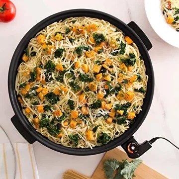 Dash Family Electric Skillet with 14 Inch Nonstick Cooking Surface
