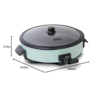 Dash Family Electric Skillet with 14 Inch Nonstick Cooking Surface