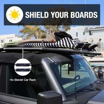 Ho Stevie! Surfboard Sock - Lightweight Protection for Boards