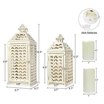 Stylish DECORKEY LED Lanterns for Indoor & Outdoor