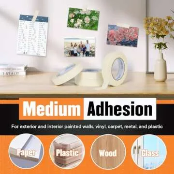 TIANBO FIRST Masking Tape for Precise Crafting and Painting