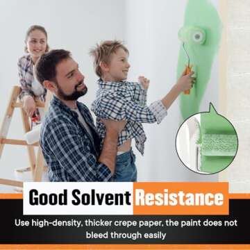 TIANBO FIRST Masking Tape for Precise Crafting and Painting