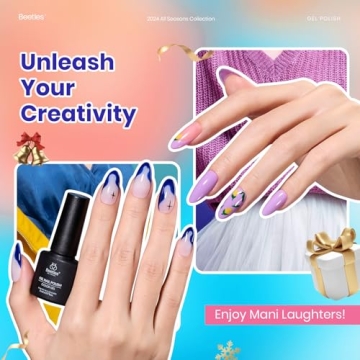 Beetles Gel Nail Polish Set with 20 Vibrant Colors for Every Occasion