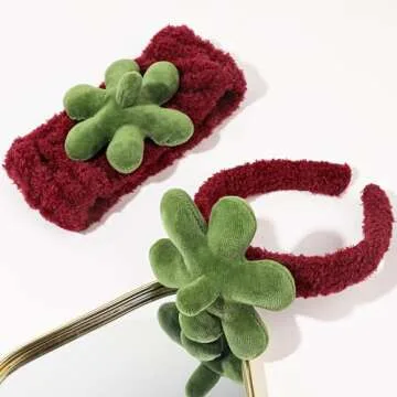 Adorable Ivyu Strawberry Headband for Skincare and Makeup