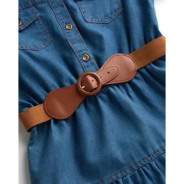 Dollhouse Denim Dress for Girls - Size 10-12