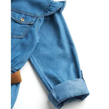 Dollhouse Denim Dress for Girls - Size 10-12