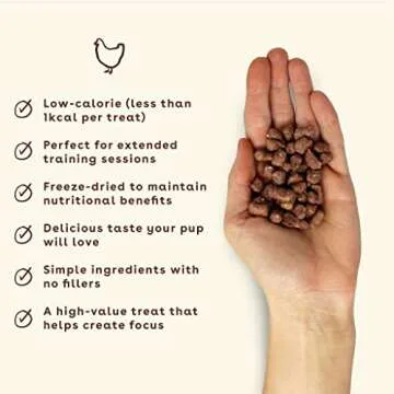 Pupford Freeze Dried Training Treats for Dogs & Puppies, 900+ Limited Ingredient Bites (Meat Bundle)