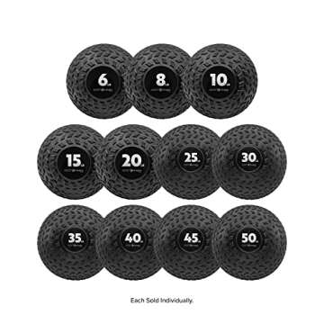 Champion Sports Rhino Fitness Slam Ball, 10 Pounds,Black
