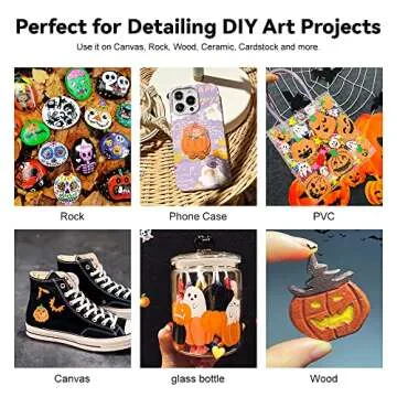 Arrtx 30 Colors Acrylic Paint Pens - Non-Toxic & Vibrant