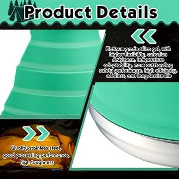 Geiserailie Camping Coffee Pot - Portable Kettle for Outdoors