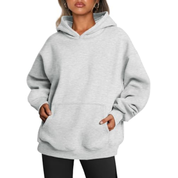 Trendy Queen Womens Oversized Hoodies Fleece Sweatshirts Long Sleeve Sweaters Pullover Fall Outfits ...
