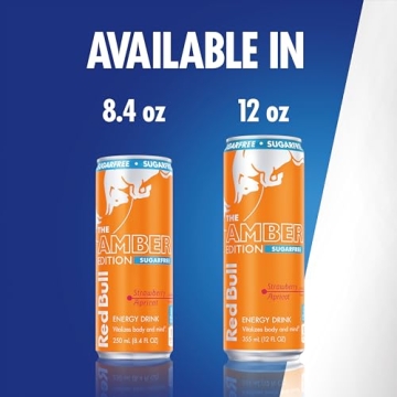 Red Bull Amber Edition Sugar Free - 24 Cans