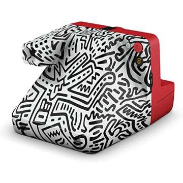 Now I-Type Instant Camera - Keith Haring Edition with a Color i-Type Film Pack (8 Instant Photos) an...