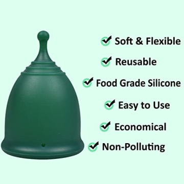 SHORDY Menstrual Cup - Eco-Friendly, Soft & Flexible Solution