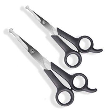 Pets First Pet Grooming Scissors Set - Safe, Sharp & Comfortable Trimming for Dogs & Cats