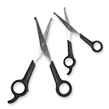 Durable Pet Grooming Scissors Set for Safe Trimming