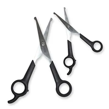 Durable Pet Grooming Scissors Set for Safe Trimming