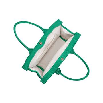 Vince Camuto Women’s Orla Tote in Lotus Green - Chic Style