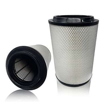 TORQUE Engine & 2 Air Filters Replacement for semi Trucks VNL 780 760 860 670 630 2002+ Replaces 20435801 AF26405 CAF24000 49084 21715813 RS4642 AF26163M LAF9201 20411815 (TR078, TR083)
