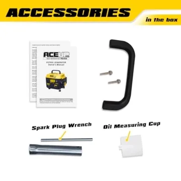 Aceup Portable 1,000W Generator for Camping & Home Power