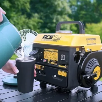 Aceup Portable 1,000W Generator for Camping & Home Power