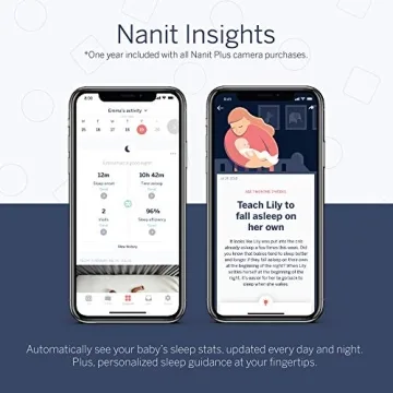 Nanit Plus Smart Baby Monitor HD Video Sleep Tracking