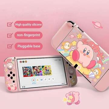 Kappi Protective Case for Nintendo Switch OLED - Stylish & Durable