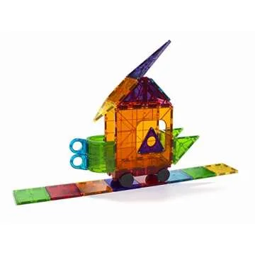 MAGNA-TILES 48-Piece Magnetic Construction Set for Kids