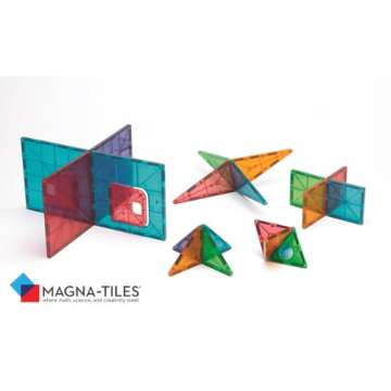 MAGNA-TILES 48-Piece Magnetic Construction Set for Kids