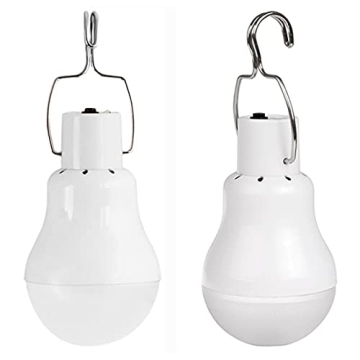 FLRONGSUN Solar Light Bulb Portable 350LM For Camping