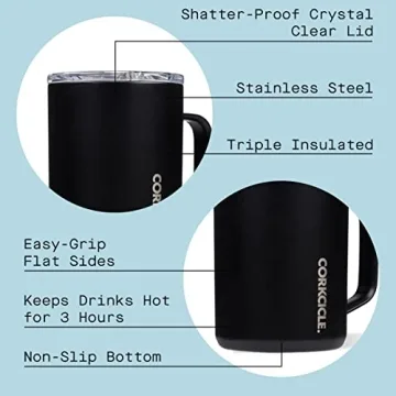 Corkcicle Insulated Coffee Mug - Hot Drinks Anywhere